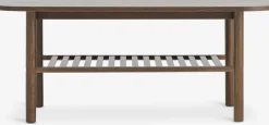 LYNGVIGMesa de centro LYNGVIG 60x110 1 estante roble oscuro