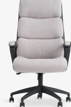 MARBJERGSilla de oficina MARBJERG polipiel negro/gris