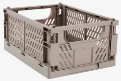 MILASCesta MILAS A25xL34xA15cm plegable gris