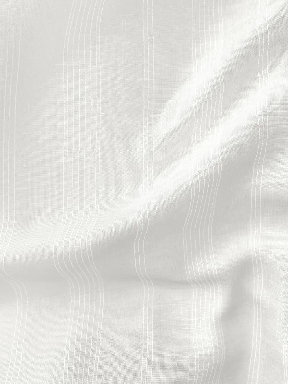 NELAUGCortina NELAUG 1x140x300 rayas blanco