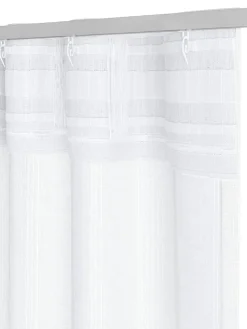 NELAUGCortina NELAUG 1x140x300 rayas blanco