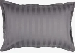NELLGOLDFunda de almohada de satén NELL 50x70/75 antracita