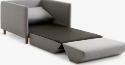 NORODDENSillón cama NORODDEN gris claro