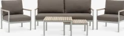ODDESUNDConjunto muebles jardín ODDESUND 4,5 plazas beis