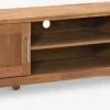 OLDEMueble TV OLDE 200cm 2 puertas 1 estante roble natural