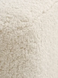 OREBOPuf OREBO 84x45 felpa blanco crudo