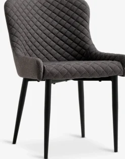 PEBRINGESilla de comedor PEBRINGE gris/negro