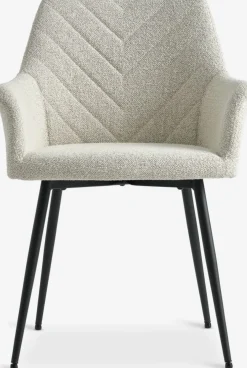 PURHUSSilla de comedor PURHUS blanco crudo/negro