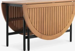 RENA + NYLENDIAMesa RENA L54/175 madera dura + 4 sillas NYLENDIA beis