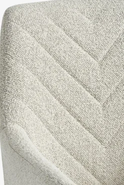 ROSLEV + PURHUSMesa ROSLEV L200 roble natural + 4 PURHUS blanco crudo/negro