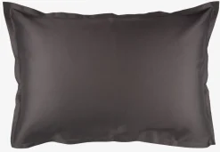 SALLYGOLDFunda de almohada de satén SALLY 50x70/75 gris