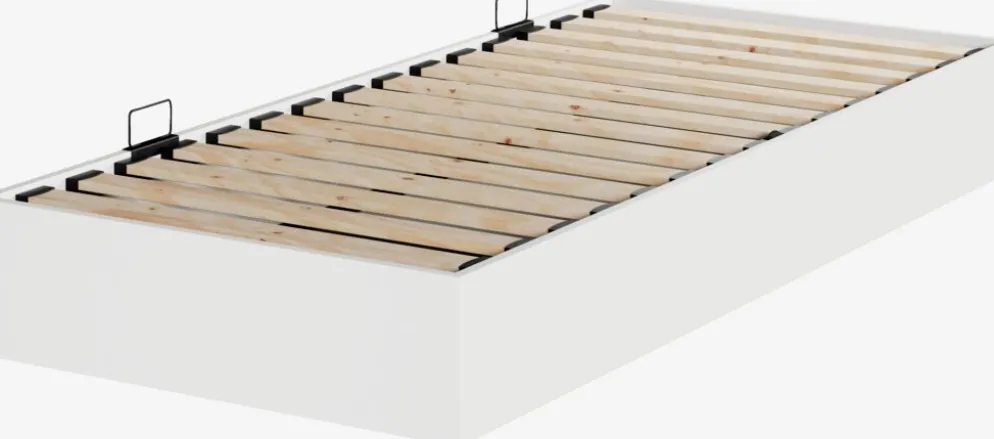 SEDENCanapé SEDEN 90x190 apertura lateral tela blanco