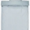SHEILAGOLDJuego funda nórdica hilo teñido SHEILA 155x220 azul