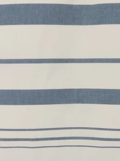 SILJEGOLDJuego funda nórdica hilo teñido SILJE 155x220 azul marino