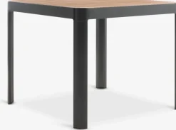 SIRDAL + HAMRAMesa SIRDAL L91 + 4 sillas HAMRA madera dura