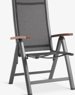 SIRDAL + SIRDALMesa SIRDAL L211 madera dura + 4 sillas SIRDAL gris