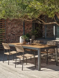 SIRDALMesa de jardín SIRDAL A91xL211 madera dura