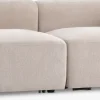 SKEJBYSofá modular SKEJBY 2 plazas tela beis