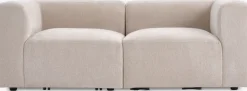 SKEJBYSofá modular SKEJBY 2 plazas tela beis