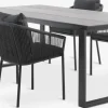 SONNERUP + GILJAMesa SONNERUP L215 + 4 sillas GILJA gris