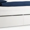 TANGBJERGCama con almacenaje TANGBJERG 90/180x200 blanco