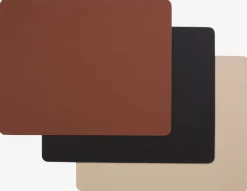 TIDSELMantel individual TIDSEL 33x42 coñac
