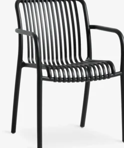 TIPMOSE + NABBENMesa TIPMOSE L70 gris + 2 sillas NABBEN negro