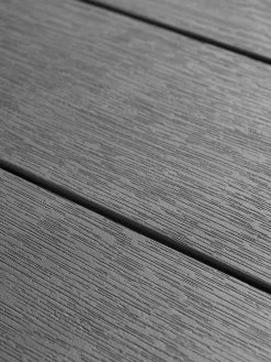 TYDAL + HEMSEDALMesa TYDAL L208/272 + 4 sillas HEMSEDAL negro
