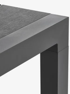 TYDALMesa de jardín TYDAL A95xL208/272 negro