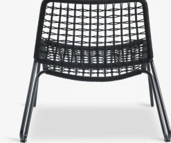 ULLAREDSillón de exterior ULLARED negro