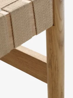 VADEHAVETDiván cama VADEHAVET 189x67 tela natural/roble