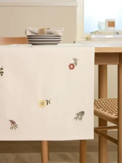 VANDIRISCamino de mesa VANDIRIS 37x150 blanco