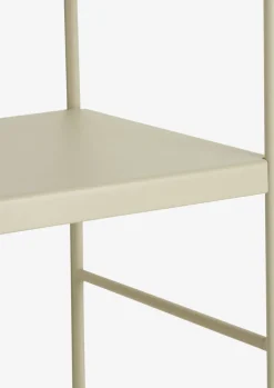 VANDRUPEstante de pared VANDRUP 6 estantes regulables beis