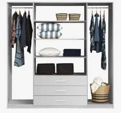 VELLERUPArmario VELLERUP 200x200 combi blanco