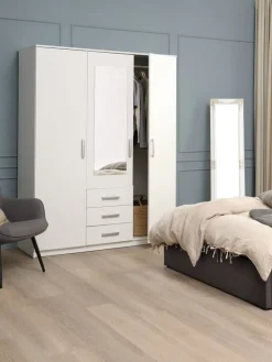 VELLERUPArmario VELLERUP 151x200 combi blanco