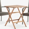 VRAADAL + GUDHJEMMesa VRAADAL L62 madera dura + 2 sillas GUDHJEM natural