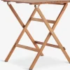 VRAADALMesa de balcón VRAADAL A62xL62 madera dura